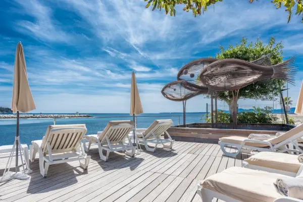 Cap d'Antibes Beach Hôtel - Terrasse