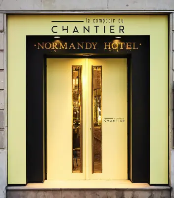 Hotel Normandy Le Chantier - Accueil