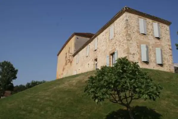 Château d'Aon - façade du château