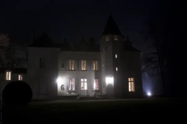 Château de Dangy - vue de nuit