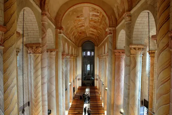 Abbaye de Saint-Savin-sur-Gartempe - Intérieur