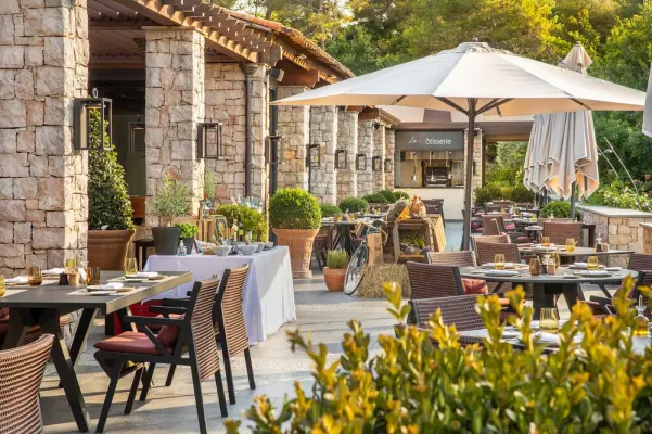 Terre Blanche Hotel Spa Golf Resort - Terrasse restaurant