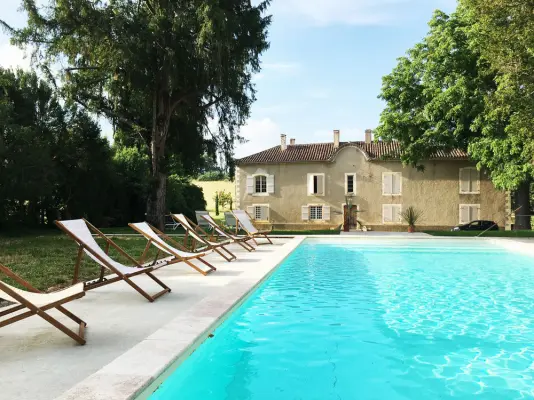 Le Château de Camille - La piscine