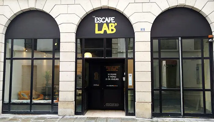 The Escape Lab' Paris - Façade