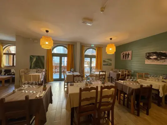 Hôtel Snow Chill - Salle restaurant