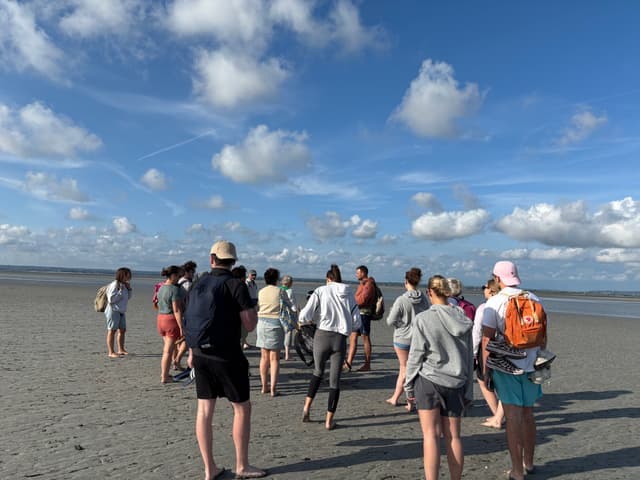 Sortie ludique et participative en baie avec 1 guide en privatif - Le Mont-Saint-Michel (50)