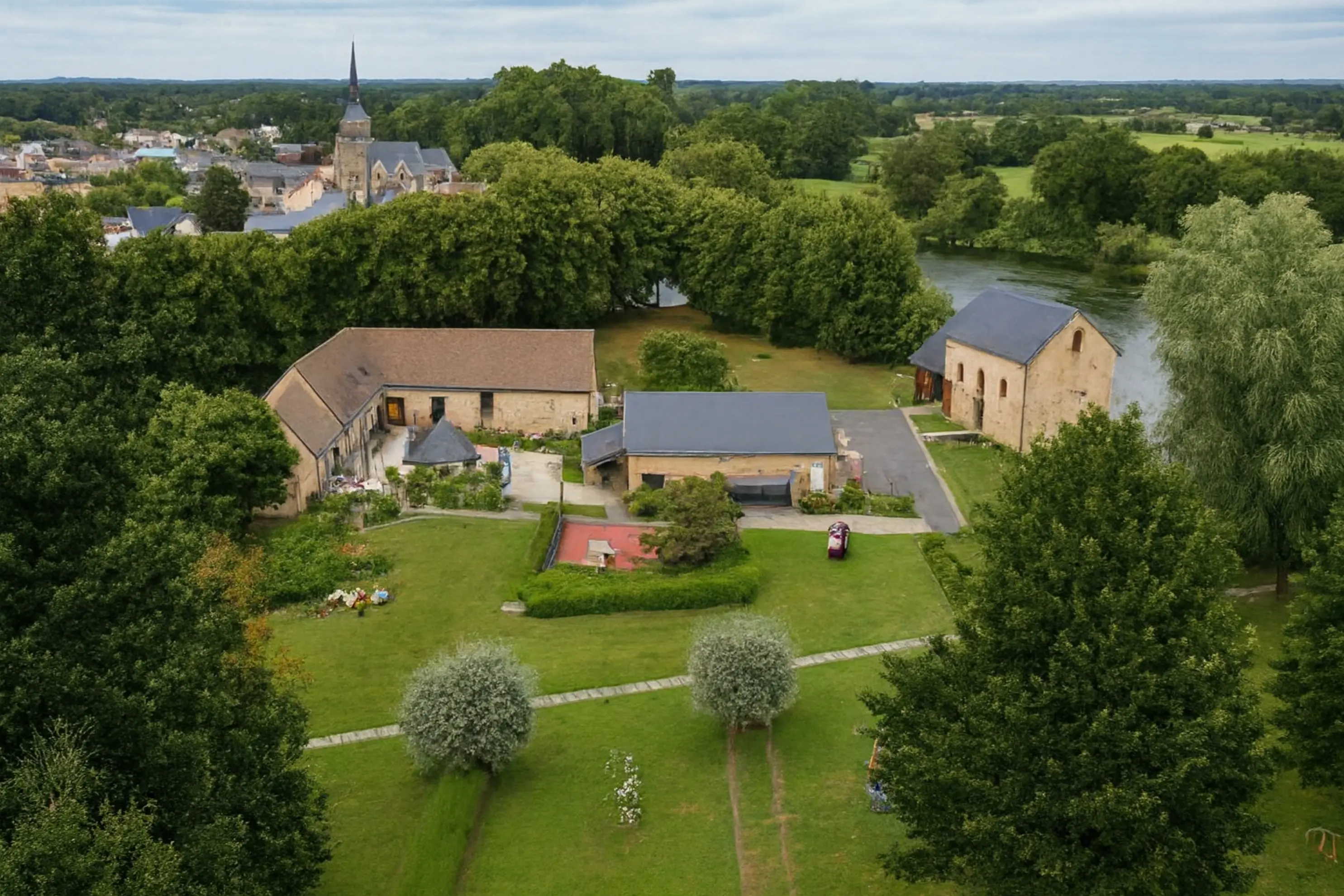 Ile MoulinSart - Fillé-sur-Sarthe (Sarthe)