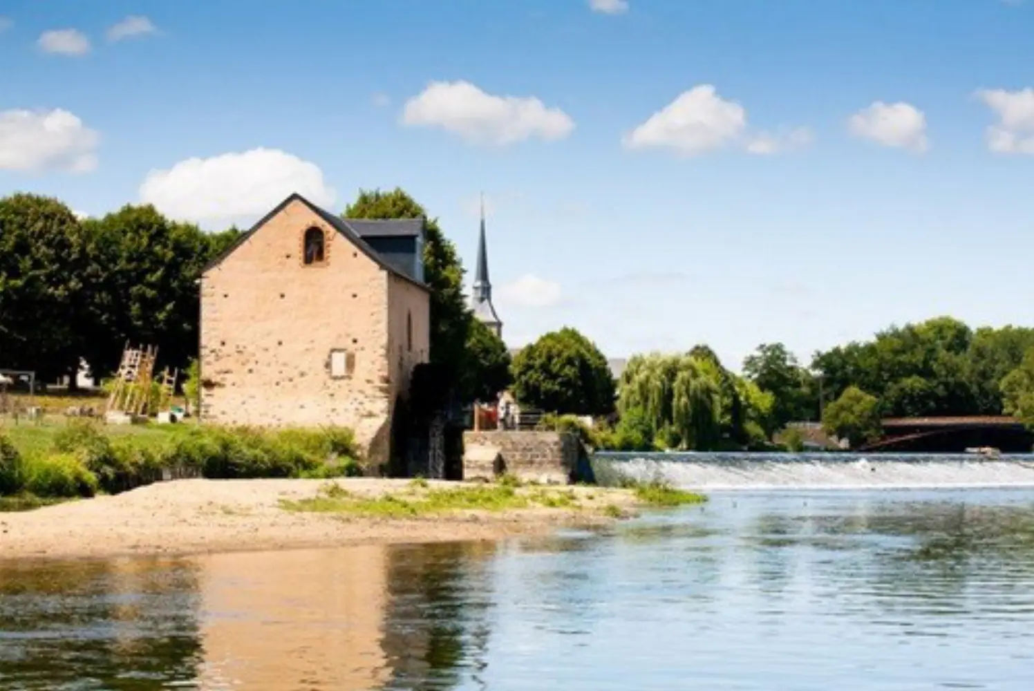 Ile MoulinSart - Fillé-sur-Sarthe (Sarthe)