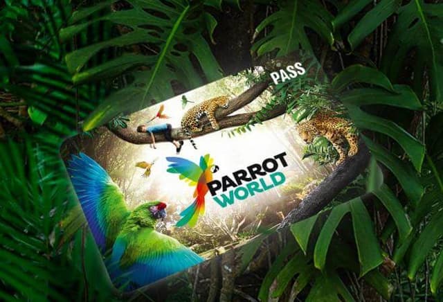 Visite libre du parc animalier Parrot World - Crécy-La-Chapelle (77)
