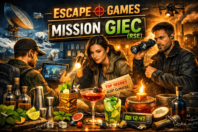 Escape Games - Mission GIEC (RSE) - Paris (75)