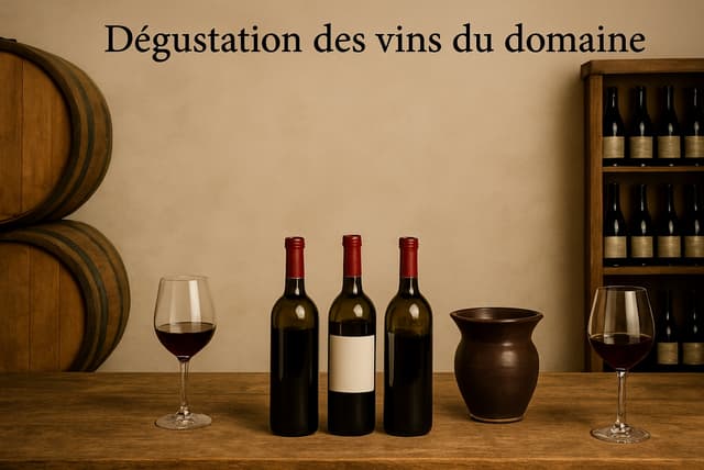 Dégustation des vins du domaine - Saint-Didier-sur-Beaujeu (69)
