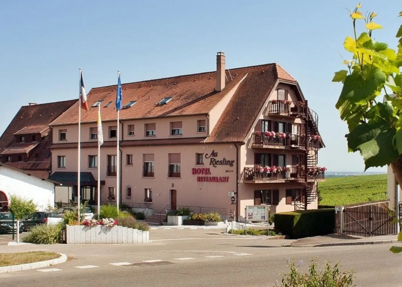 Au Riesling - Zellenberg (Haut-Rhin)