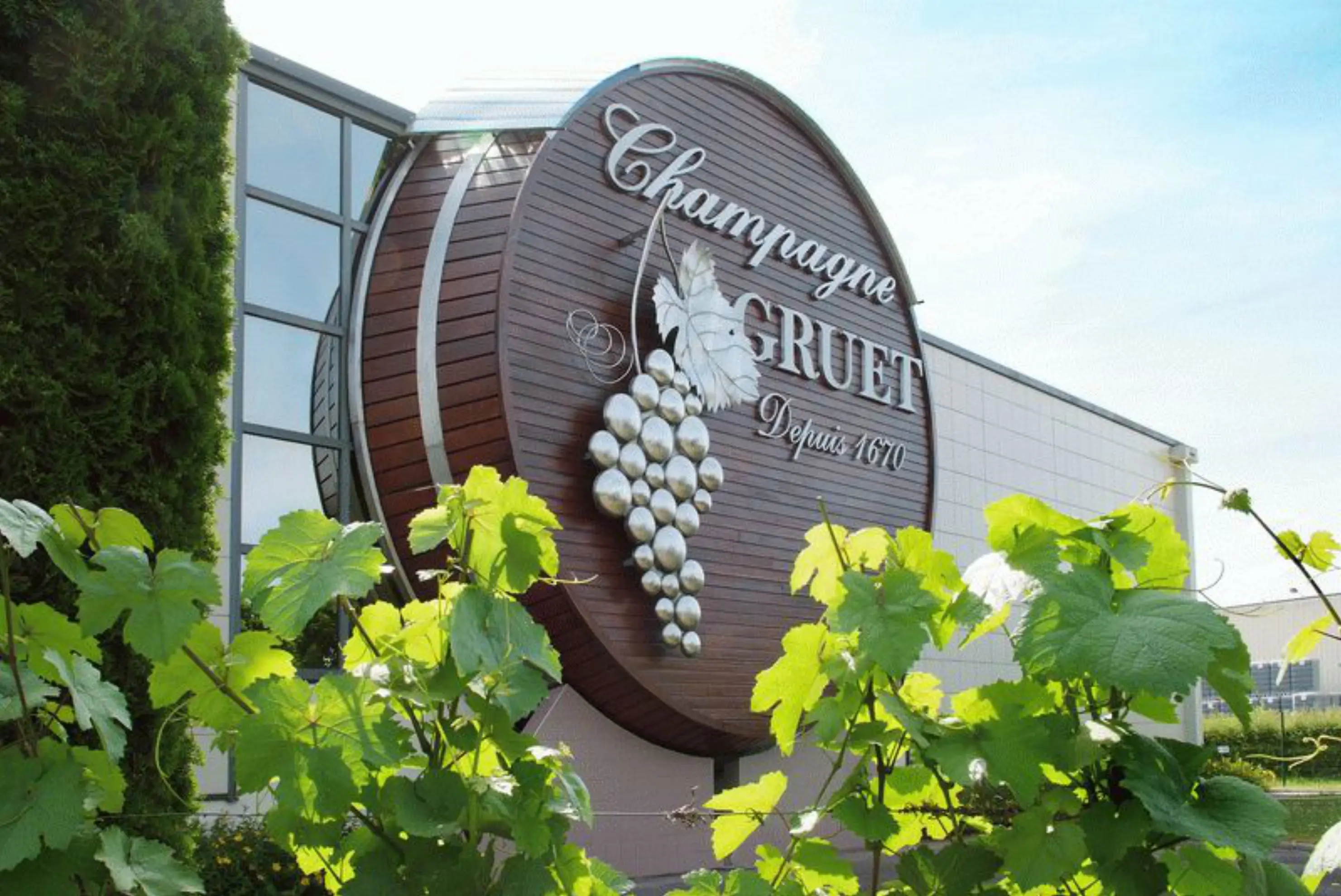 Champagne Gruet - Buxeuil (Aube)