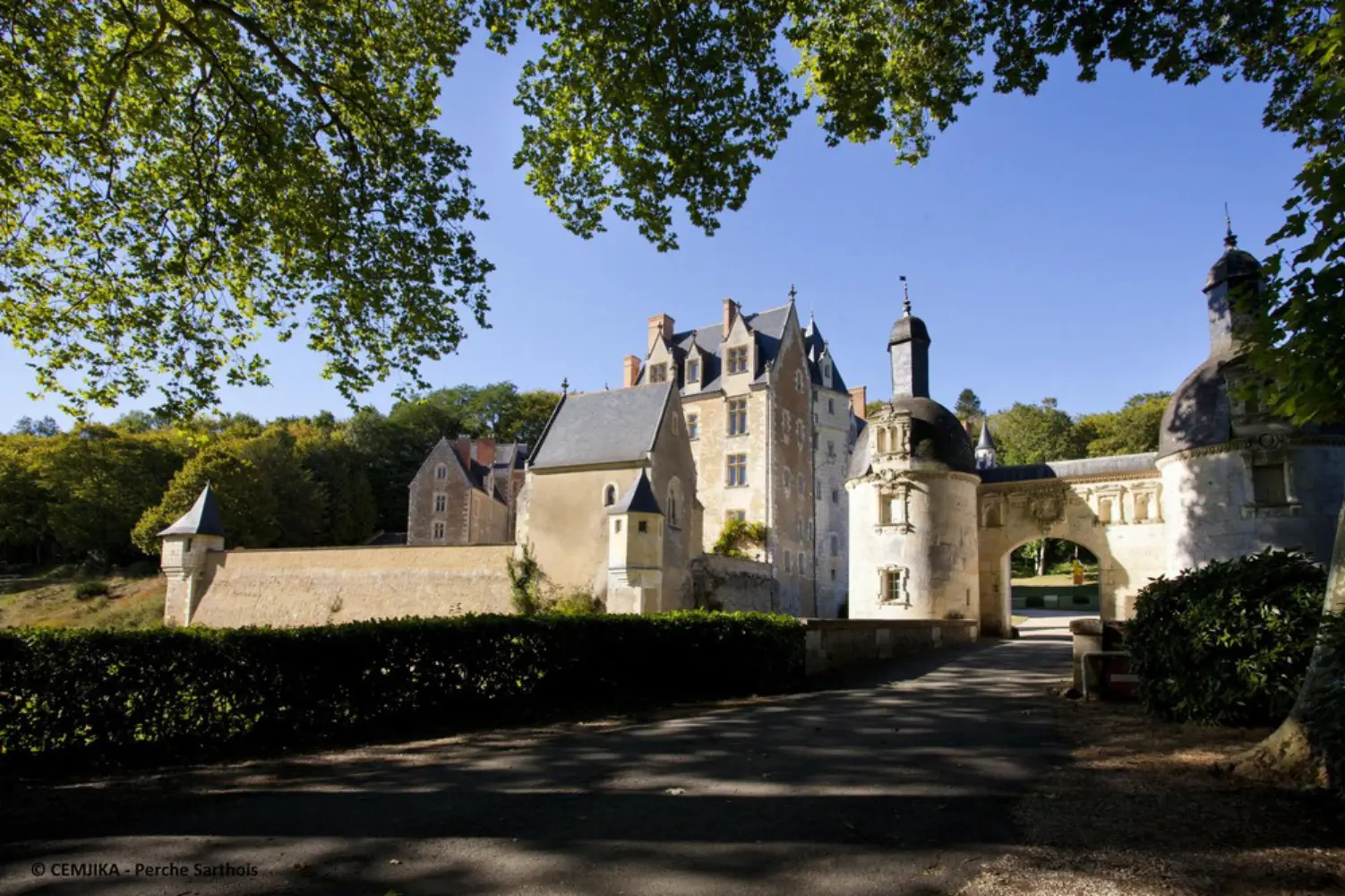 Château de Courtanvaux - Bessé-sur-Braye (Sarthe)