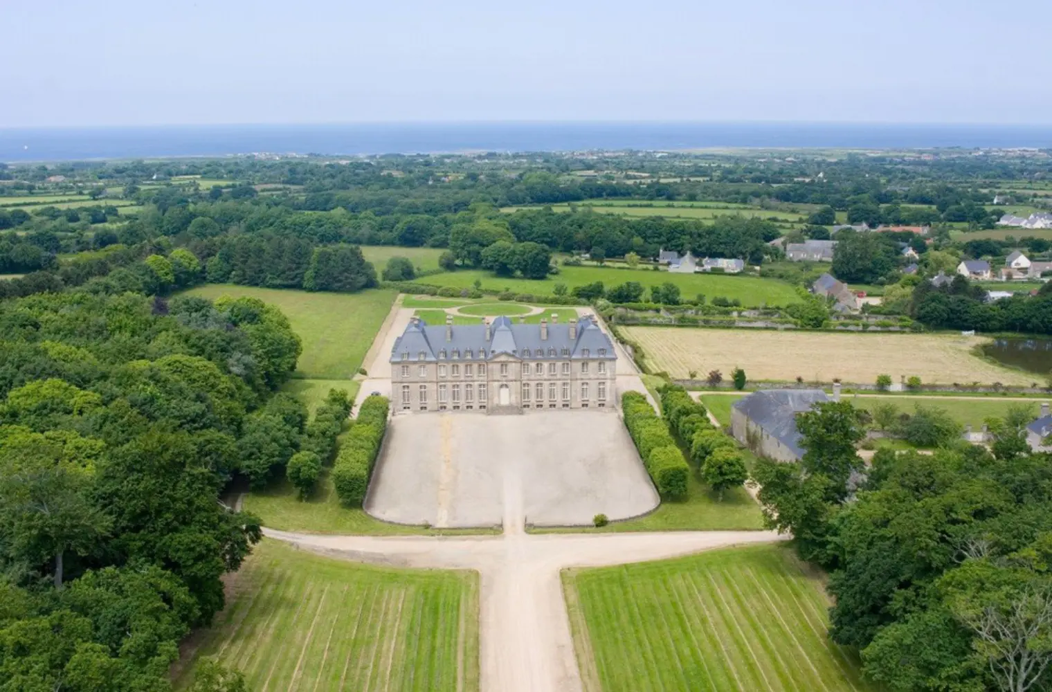 Château de Saint Pierre Eglise - Saint-Pierre-Église (Manche)