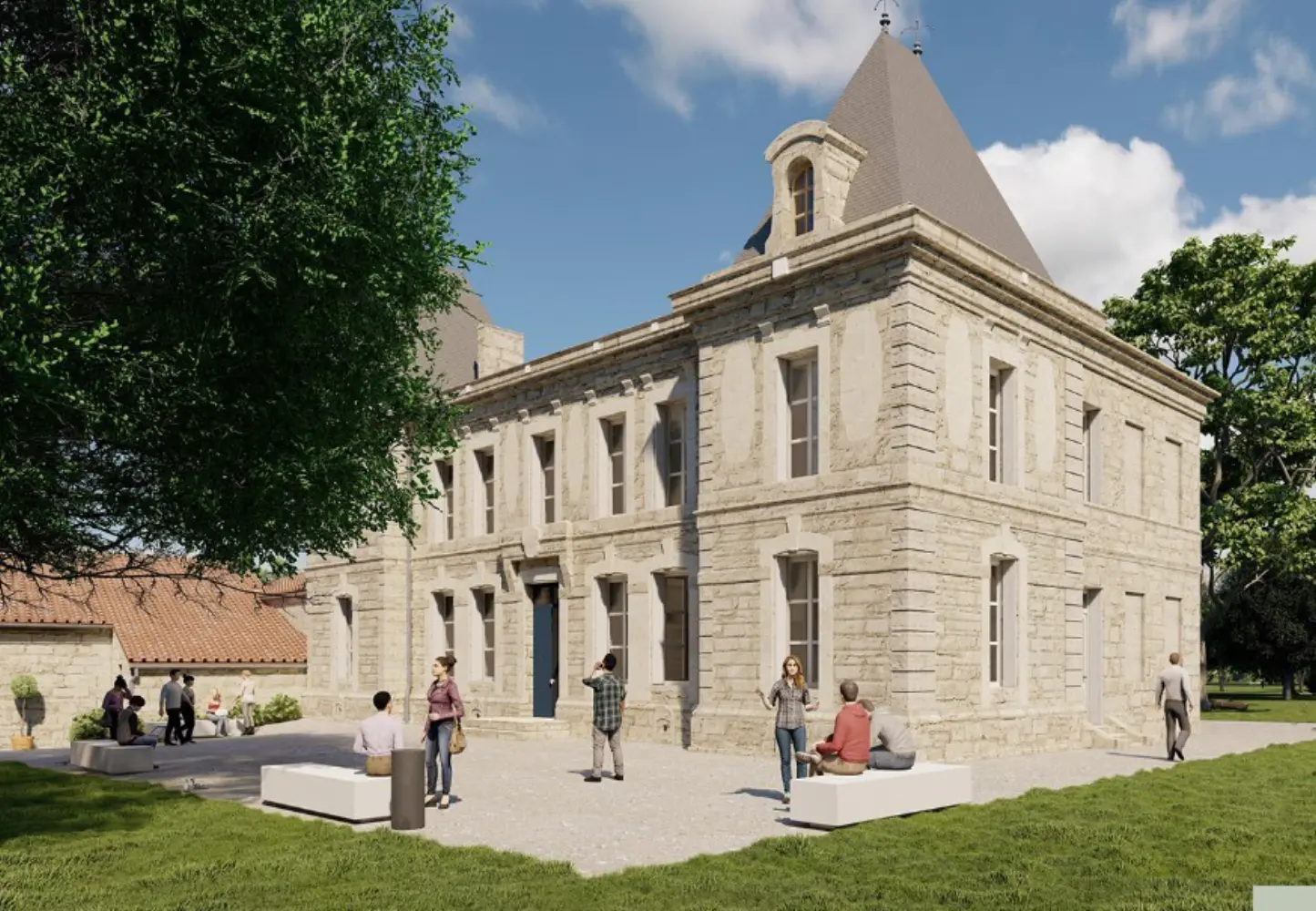 Château des Dauphins - Saint-Loubès (Gironde)