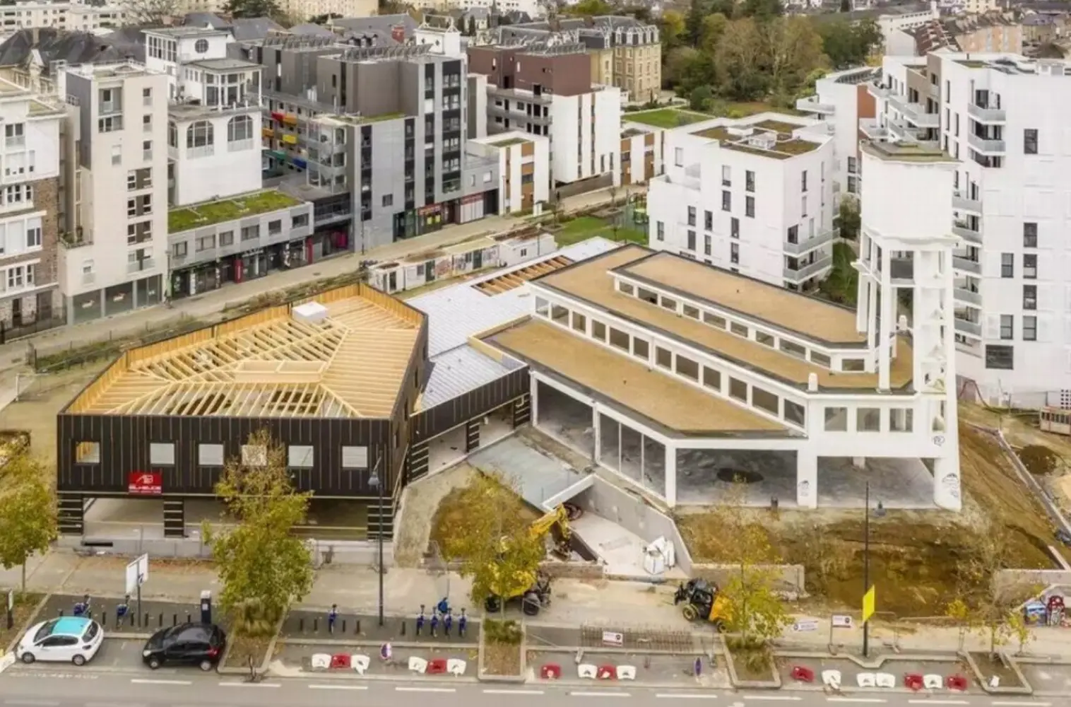 La Halle de La Brasserie - Rennes (Ille-et-Vilaine)