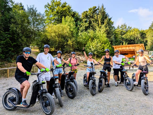 Balade en trottinette électrique tout terrain - Le Soulié (34)