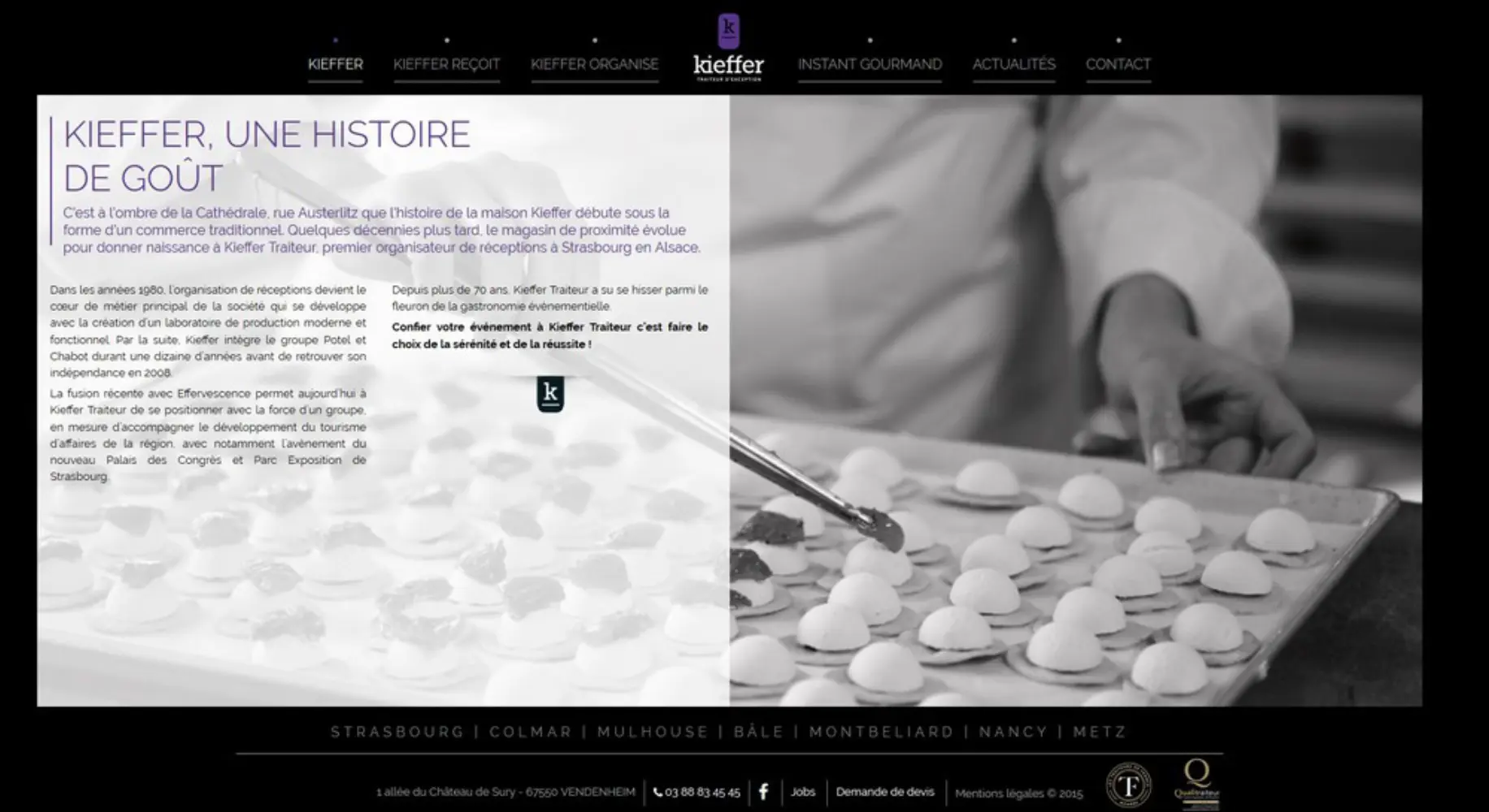 Kieffer Traiteur - SCHILTIGHEIM (Bas-Rhin)