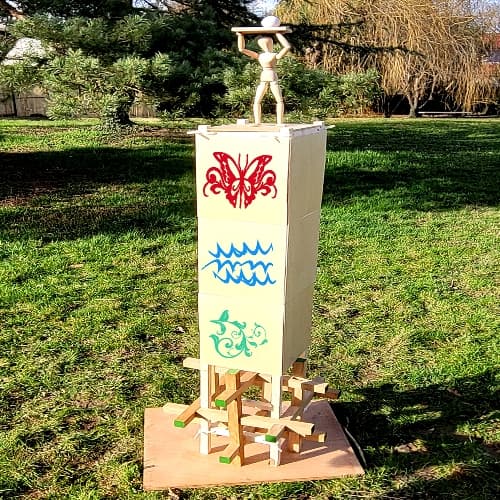 Jeux de construction Totems RSE - Marcy-l'Étoile (69)