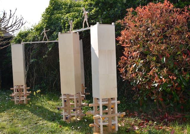 Jeux de construction Totems RSE - Marcy-l'Étoile (69)