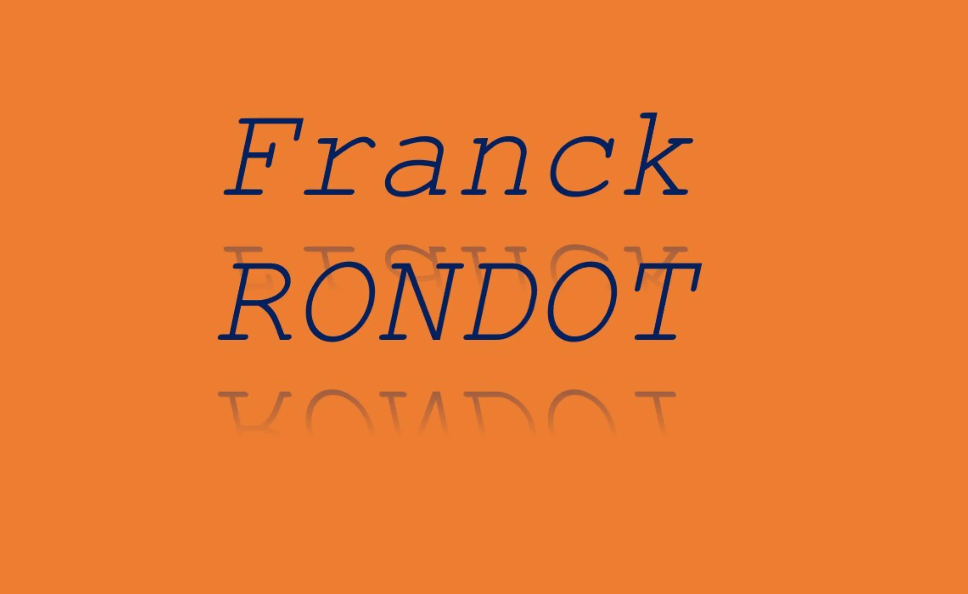 Franck Rondot - MONTFERMEIL (Seine-Saint-Denis)