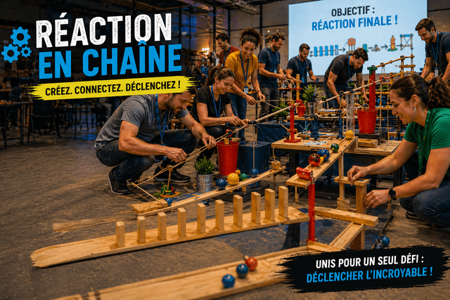 Réaction en chaîne - SAINT-GERMAIN-EN-LAYE (78)