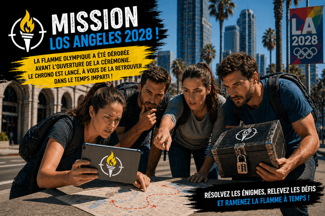 Rallye Digital : Mission Los Angeles - SAINT-GERMAIN-EN-LAYE (78)