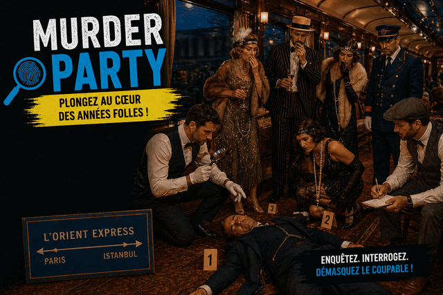 Soirée Murder party : Enigmes & Frissons - Saint-Nazaire (44)