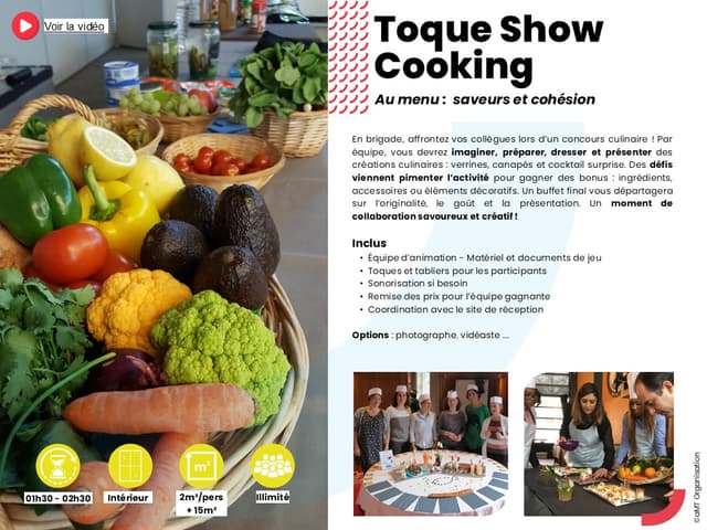 Toque Show Cooking - Saint-Nazaire (Loire-Atlantique)