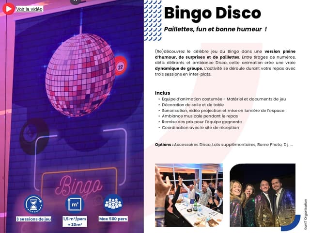 Soirée Bingo Disco - SAINT-NAZAIRE (44)