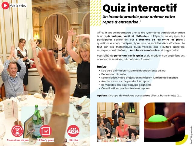 Soirée quiz intéractif - SAINT-NAZAIRE (44)