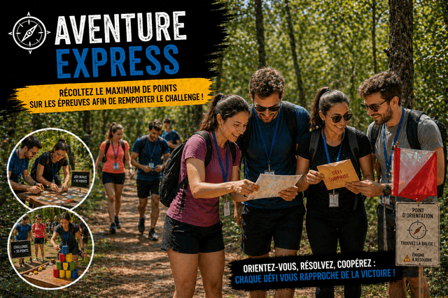 Aventure express - SAINT-GERMAIN-EN-LAYE (78)
