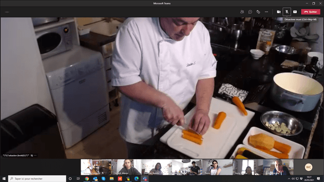 Atelier cuisine en ligne - PARIS (75)