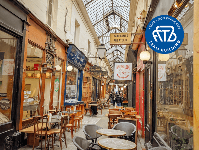 Team Building dans les Passages couverts - PARIS (75)