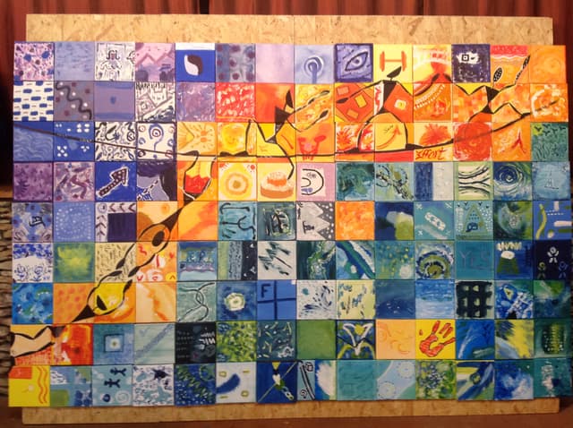 Atelier fresque - BEZONS (Val-d'Oise)