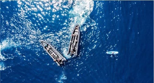 Bon cap en zodiac ! - Valbonne (O6)