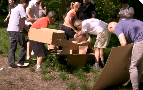 Création en carton - Paris (75)