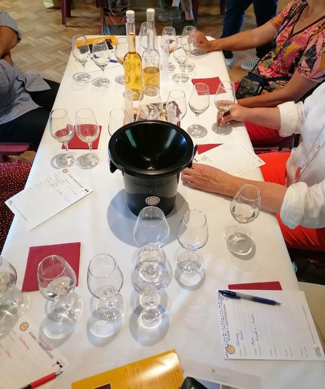 Atelier confection d'une cuvée - Fabriquer son vin - LOIRE-AUTHION (Maine-et-Loire)