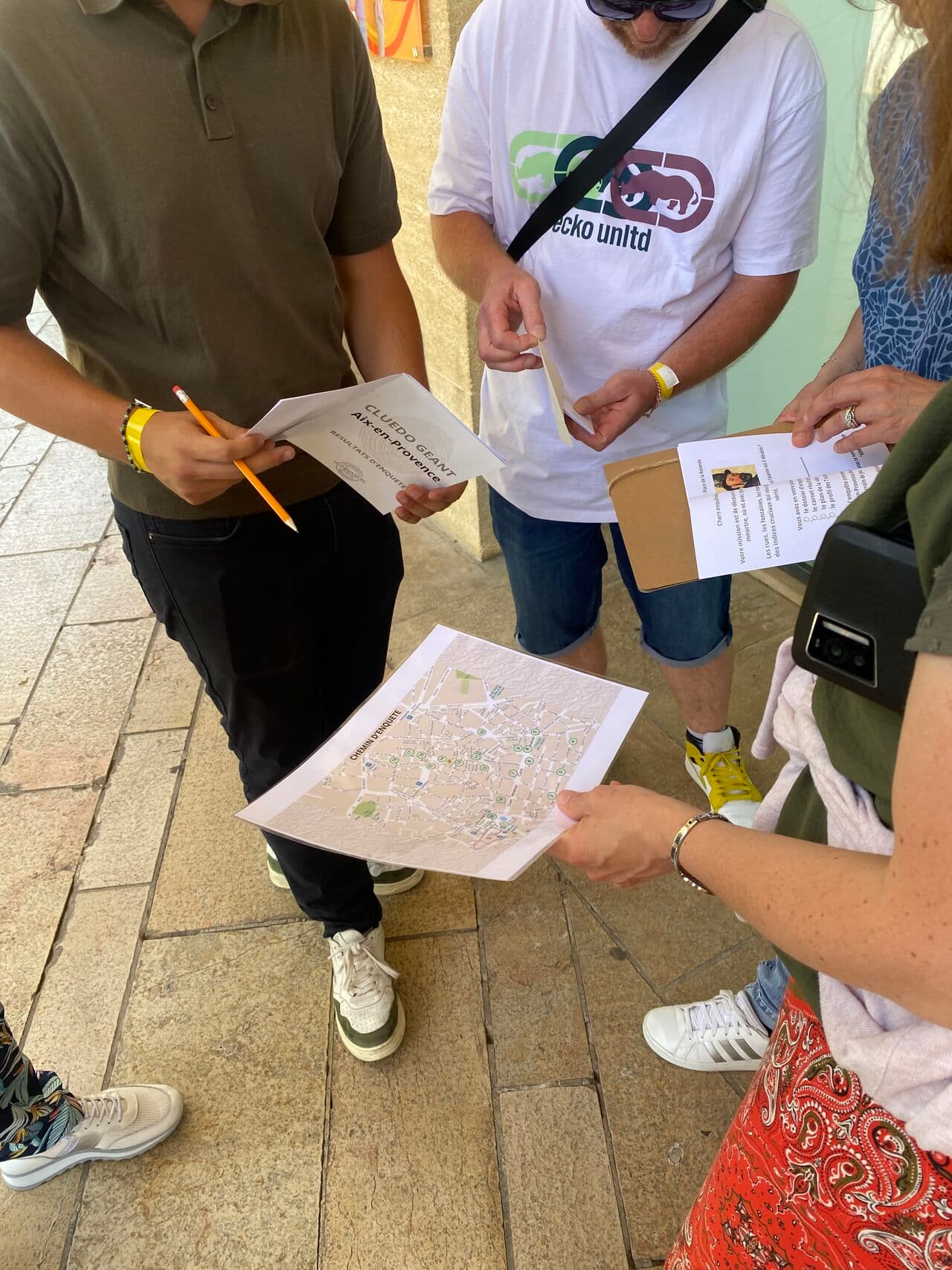 Cluedo géant dans les rues d'Aix-en-Provence - Gignac-la-Nerthe (13)