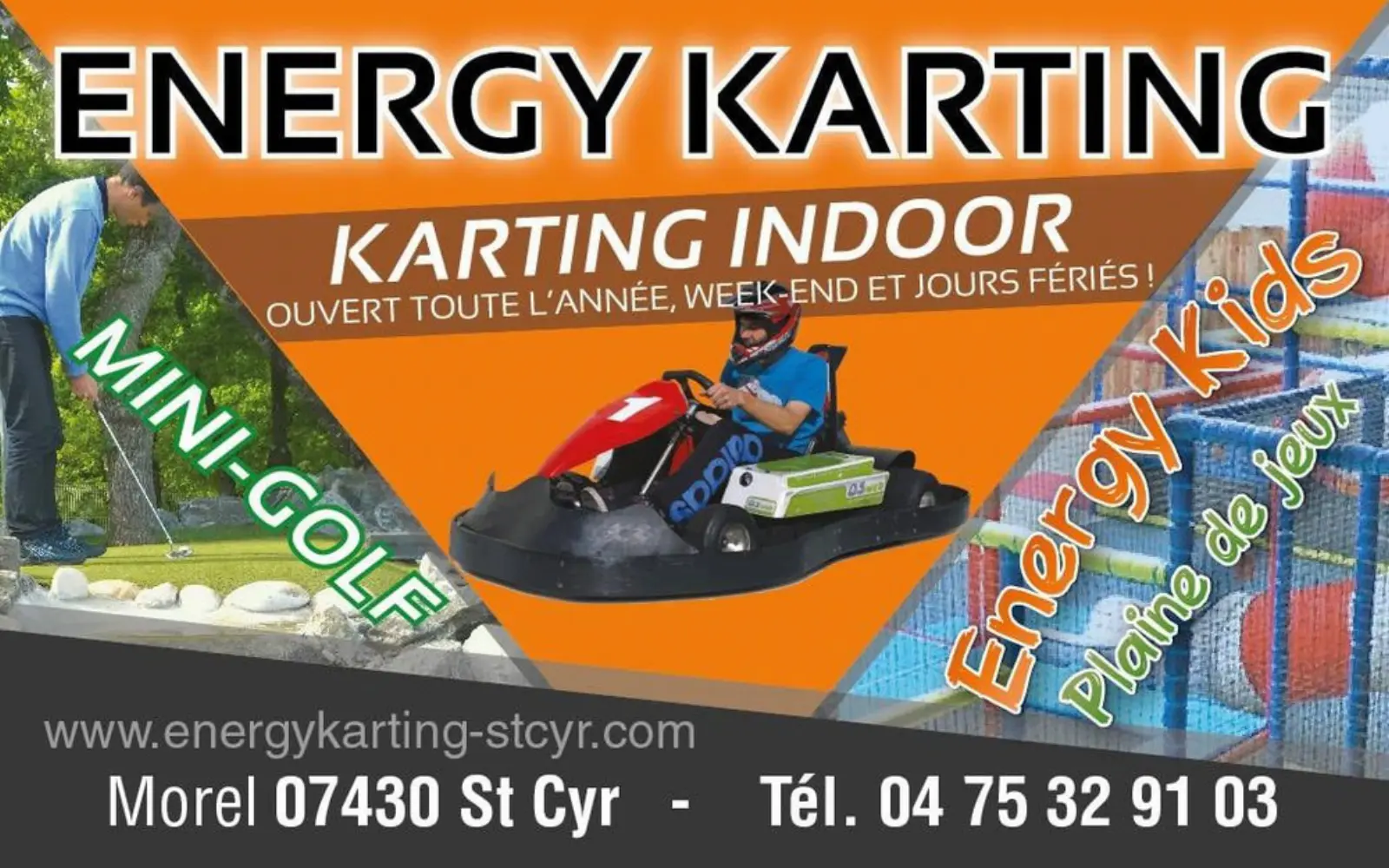 Energy Karting - SAINT-CYR (Ardèche)