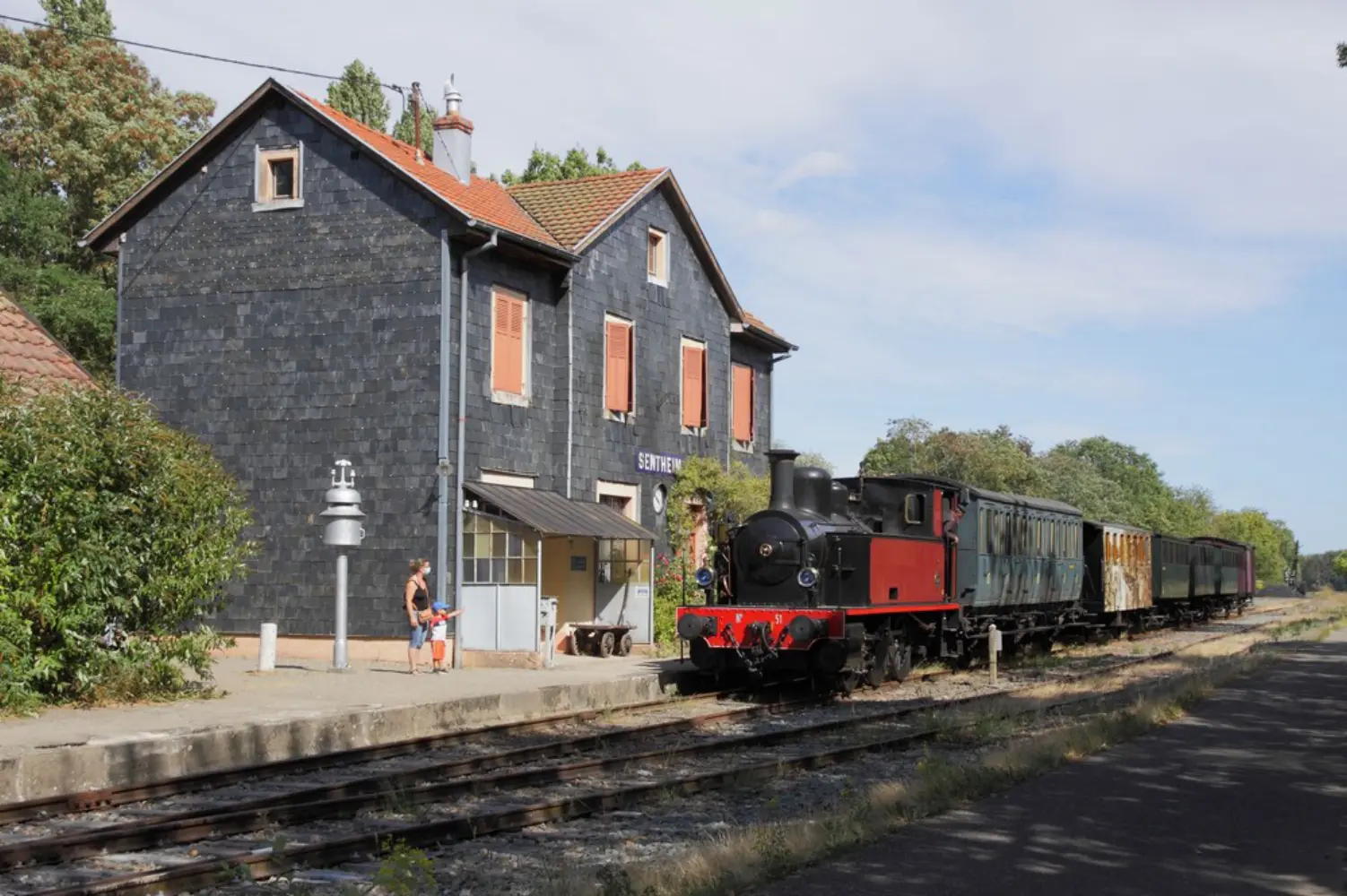 Train Thur Doller Alsace - CERNAY (Haut-Rhin)