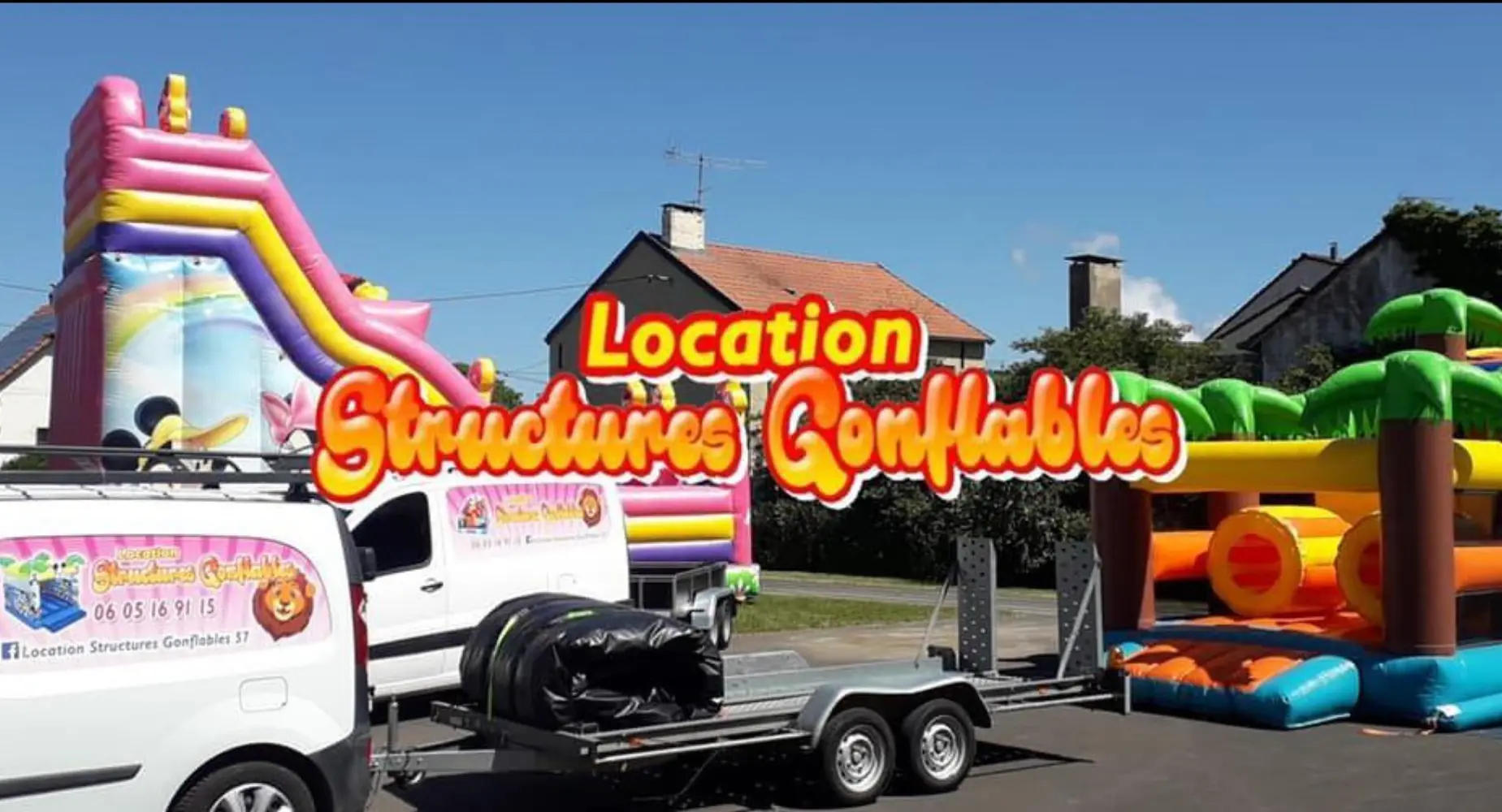 Location Structures Gonflables - KEDANGE-SUR-CANNER (Moselle)