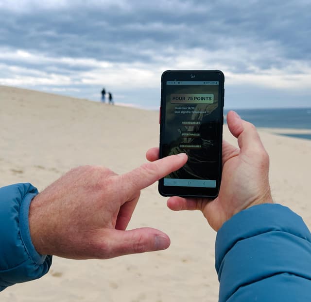 JEU NUMERIQUE SUR LA DUNE DU PILAT - Activité RSE - LE TEICH (33)