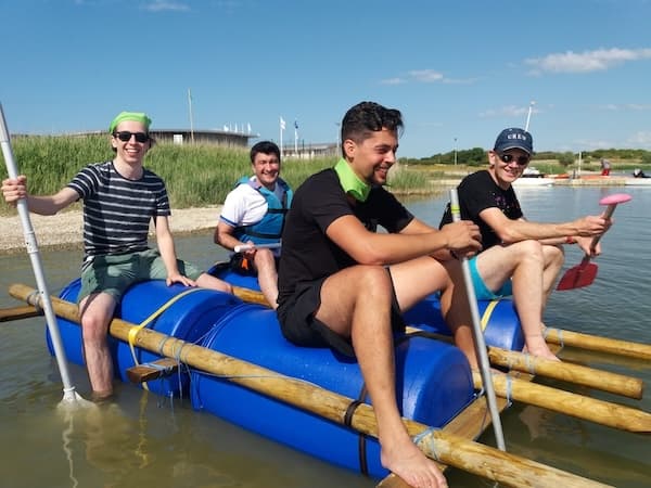 Construction de radeaux - Saint-Omer (62)