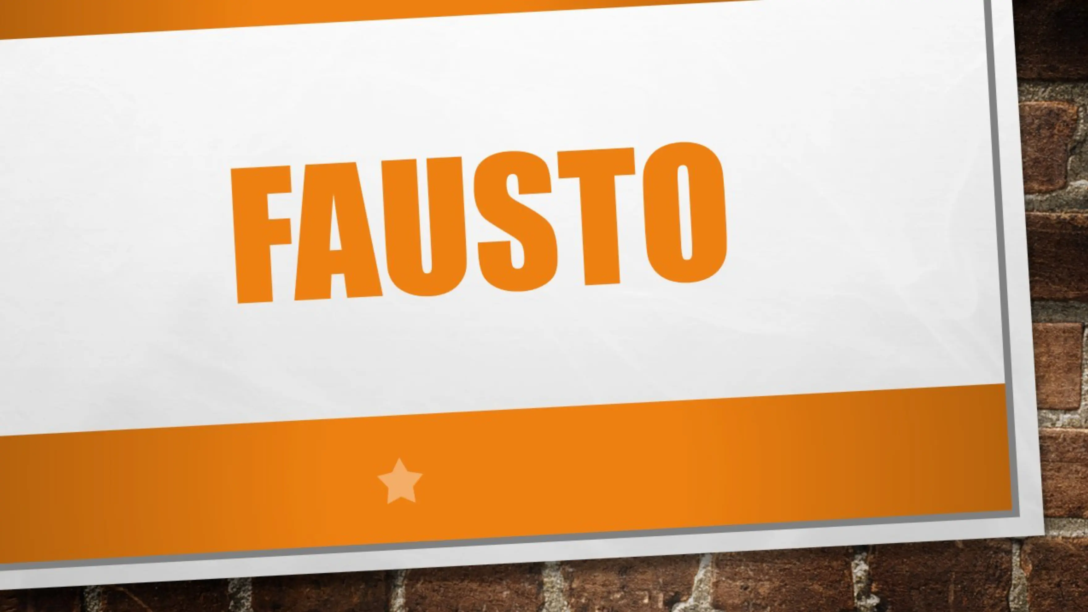 Fausto - NANTERRE (Hauts-de-Seine)