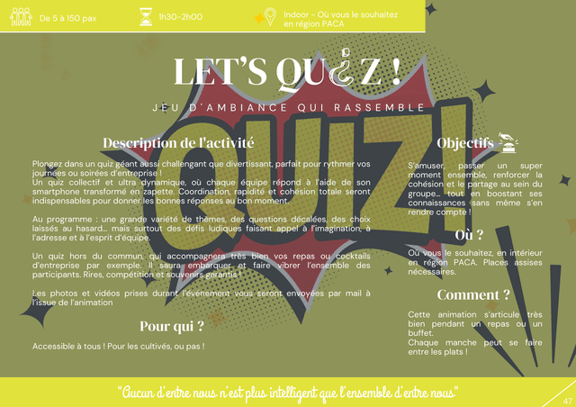 Let's quiz - FLAYOSC (Var)