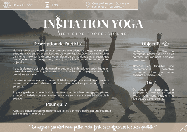 Initiation yoga - FLAYOSC (Var)