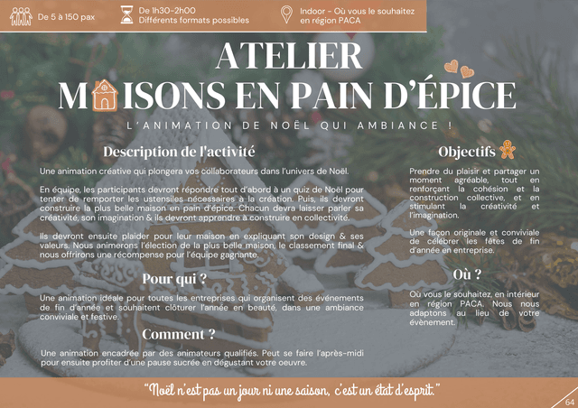 Maison en pain d'épice - FLAYOSC (Var)