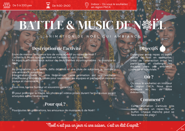 BATTLE & MUSIC DE NOËL - FLAYOSC (Var)